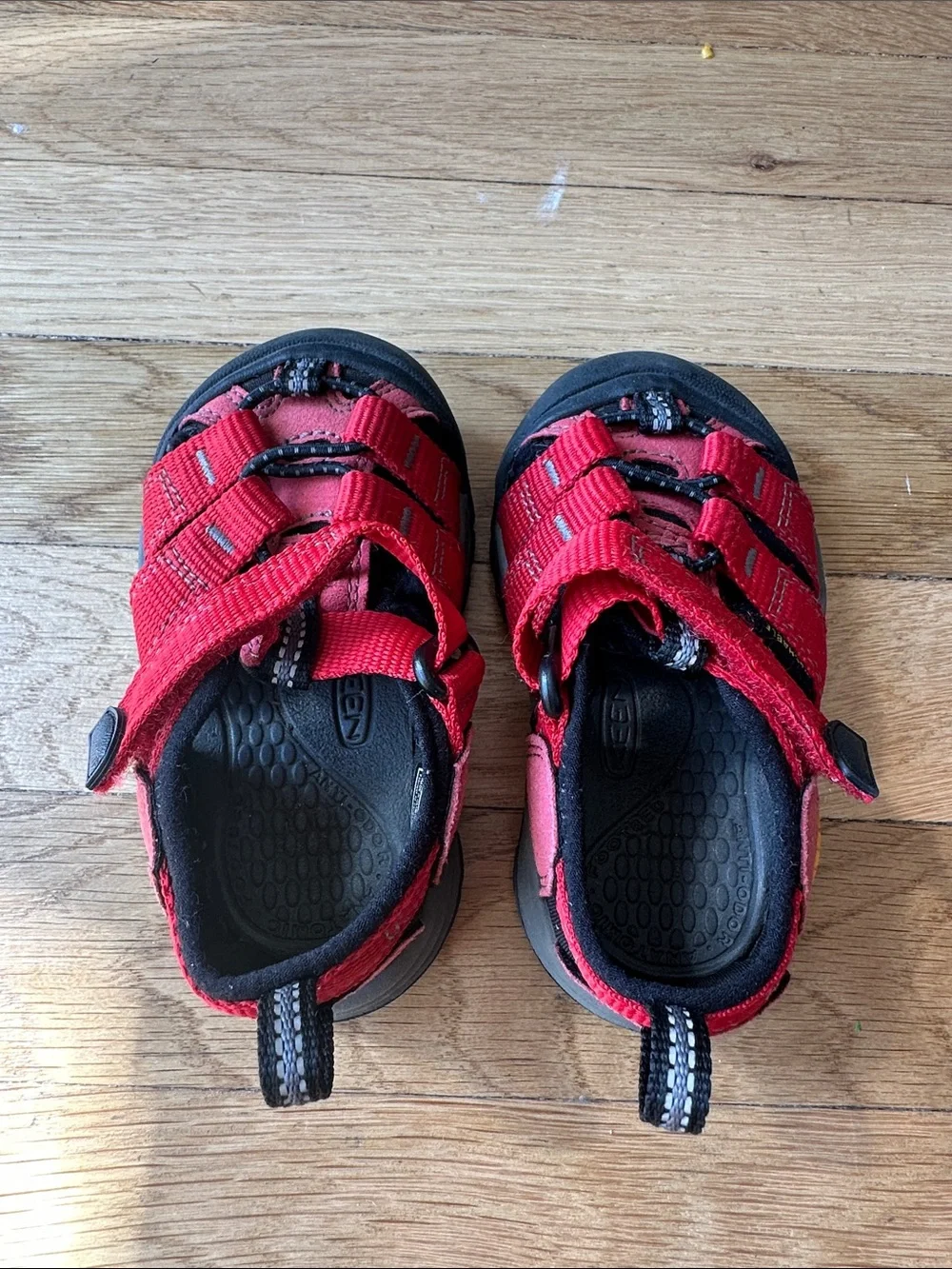 Kids Red Outdoor Sandal Sneakers